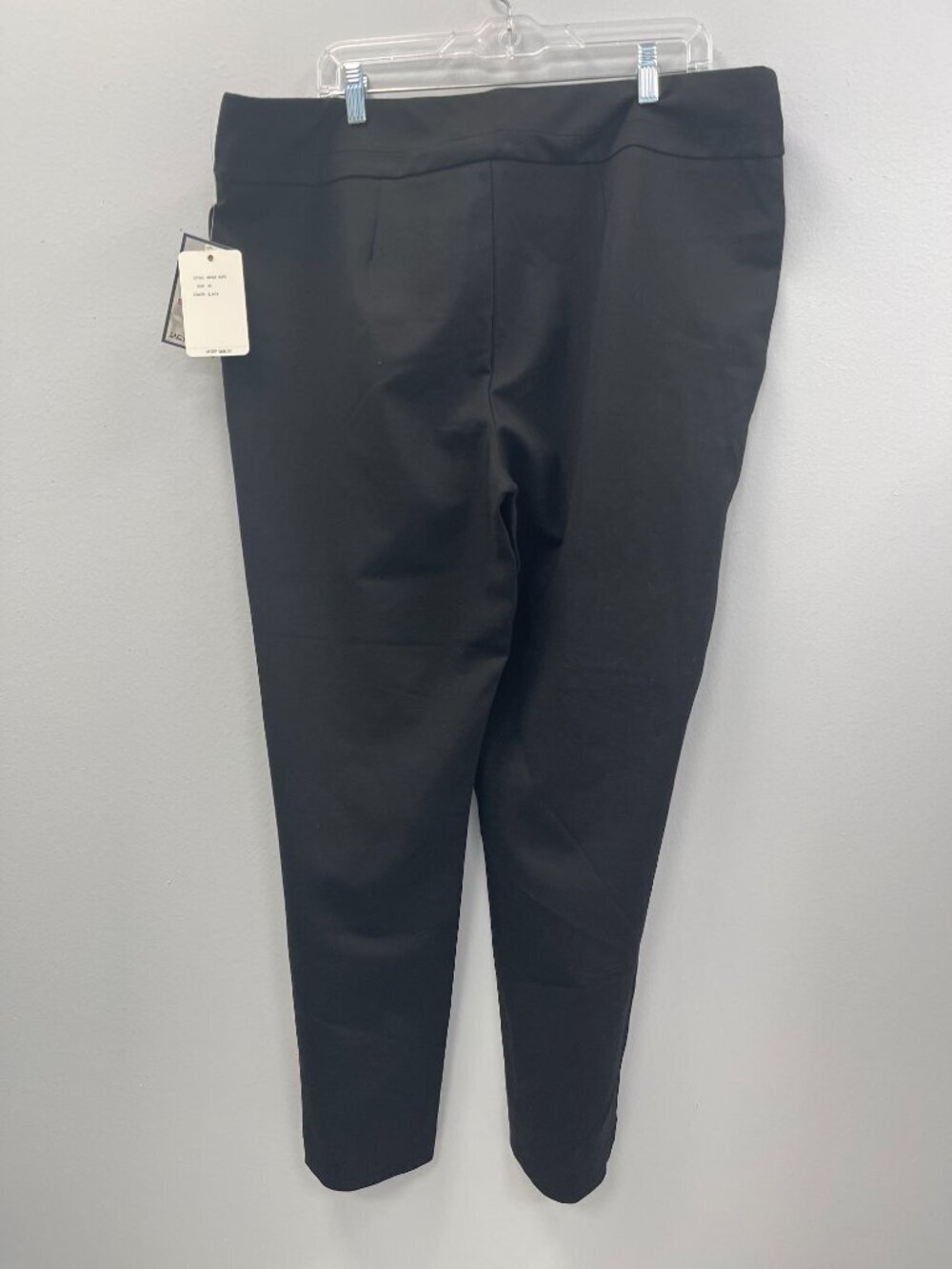Zac & Rachel Pull-on Style Black Trouser Pants - Size 2X - NWT - Picture 2 of 5